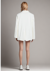 Minimalist Design Flower Loose Casual Blazers